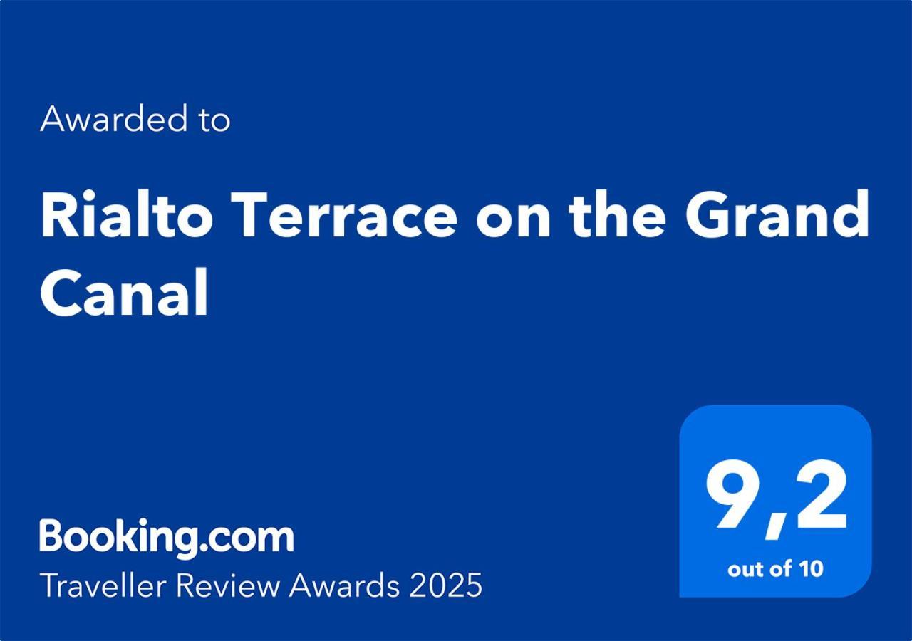 Rialto Terrace On The Grand Canal Venice Exterior photo